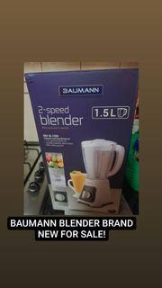 BAUMANN 2-SPEED BLENDER 1.5L