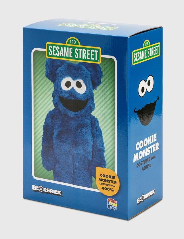 Bearbrick Cookie Monster 400% 曲奇, 興趣及遊戲, 玩具& 遊戲類 