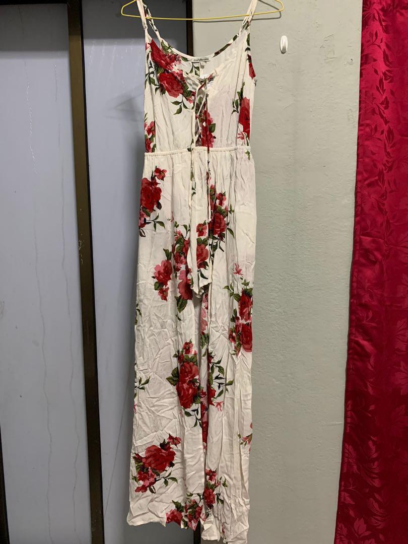 dress with scarf maxi Shop the Pink Sleeveless Floral Georgette Scarf Maxi Dress