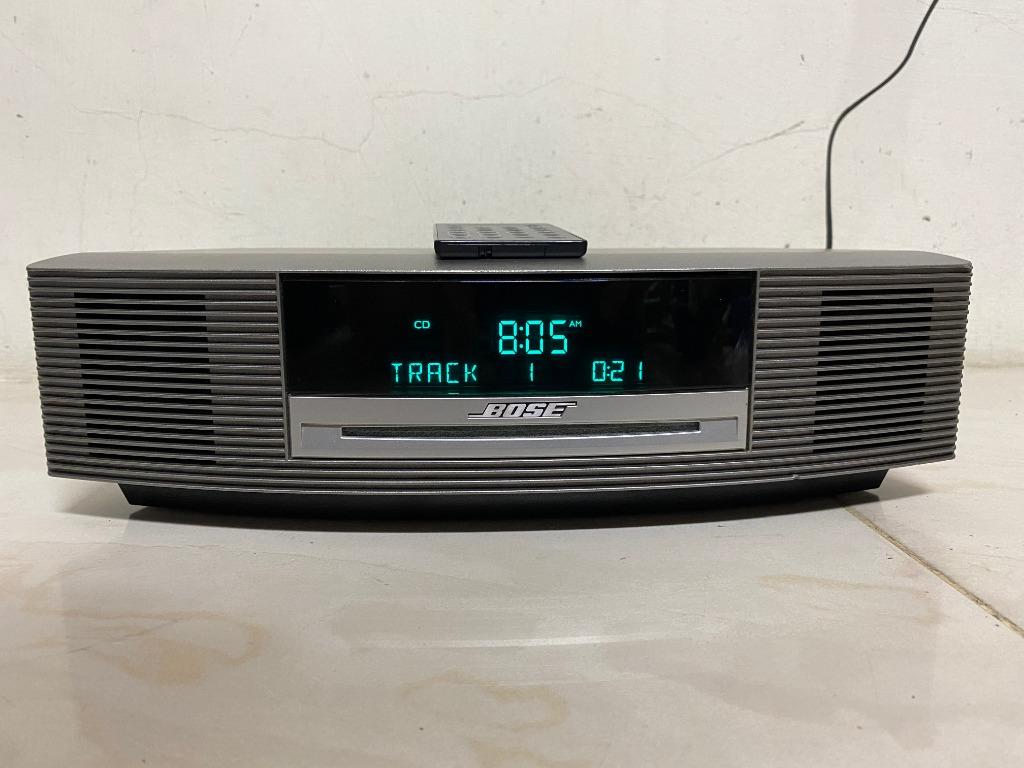 Bose wave music system awrcc2 收音機/CD/鬧鐘二手音響聲音讚品項新全