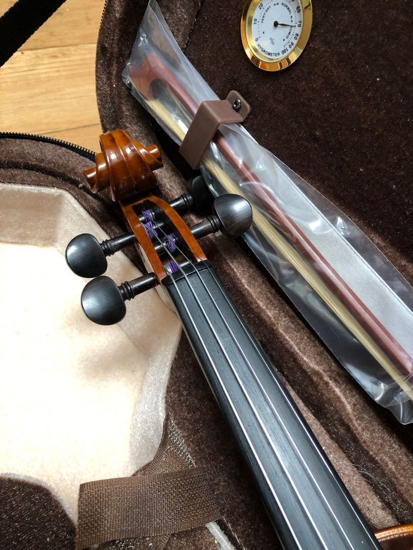 (Sold)Brand new 3/4 advanced handmade premium violin dominant strings