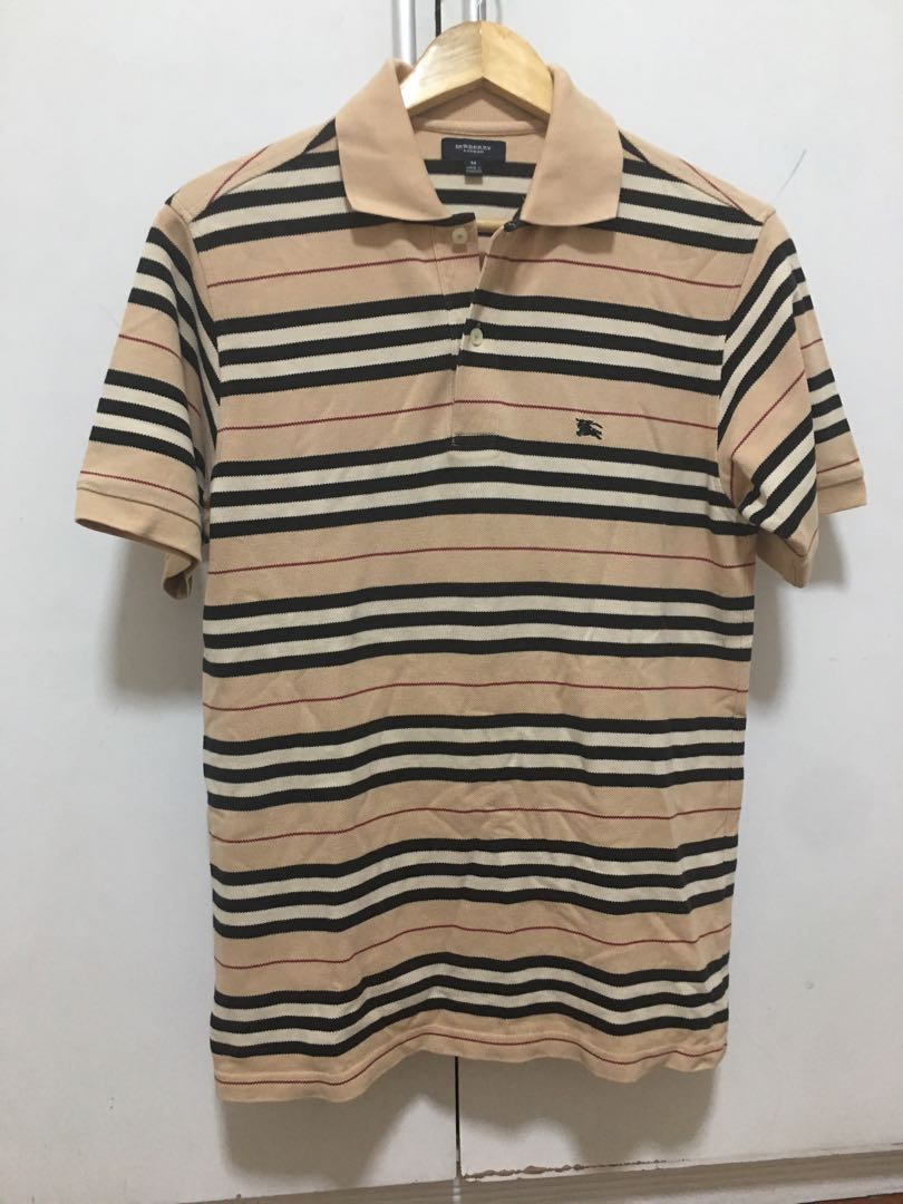 Burberry shop striped polo