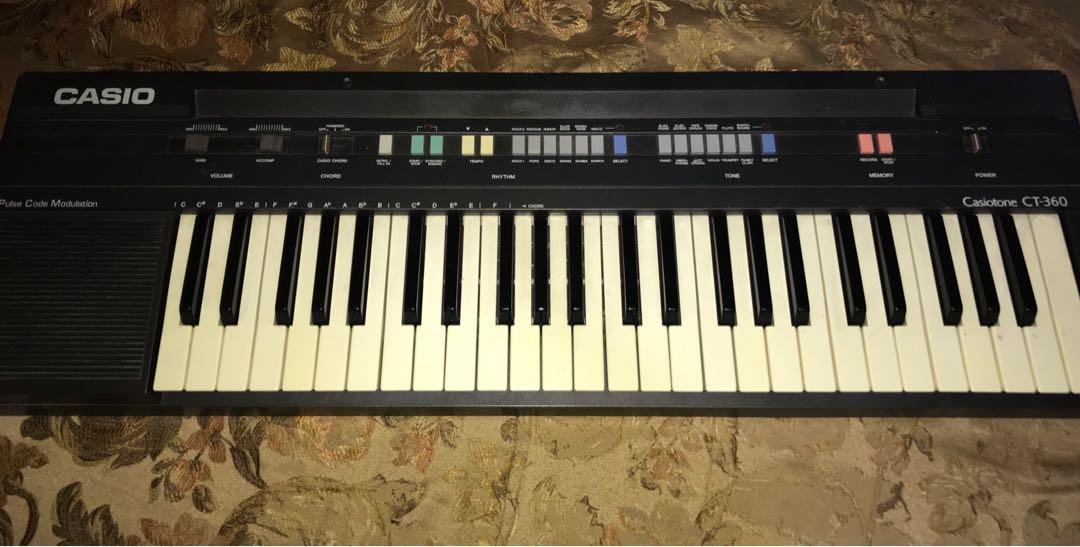 Casio ct 360 online keyboard