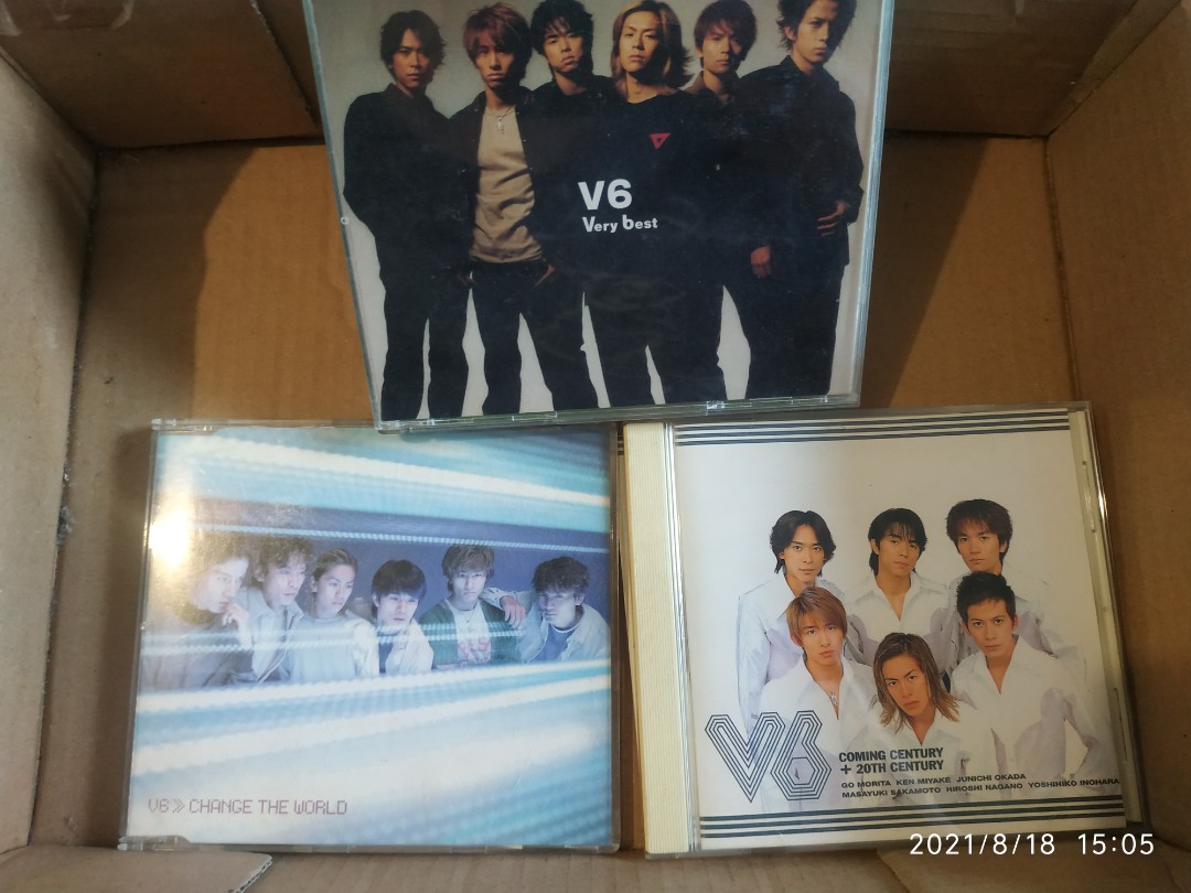 二手cd V6傑尼斯 影音娛樂 Cd Dvd 影音在旋轉拍賣