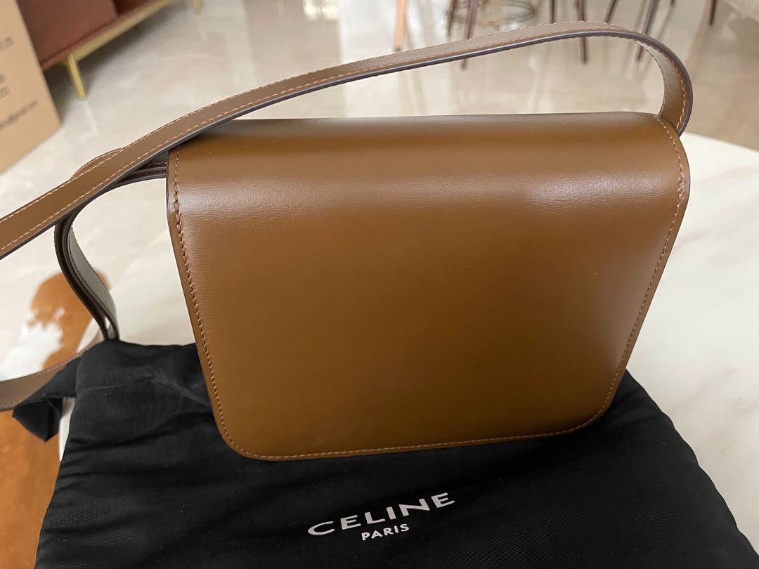 Celine Teen Classic Bag Unboxing  Box Calfskin Camel + Mod Shots