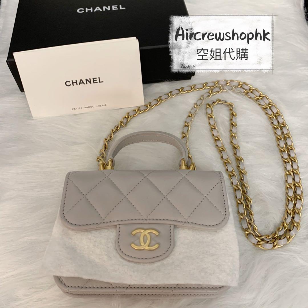 Mini coin discount purse with handle