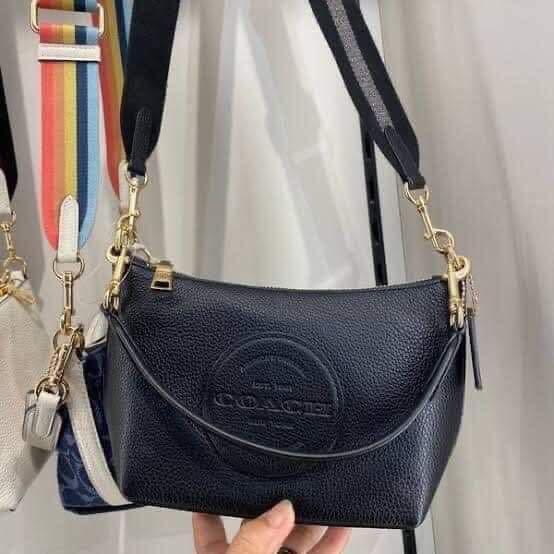 Coach dempsey shoulder bag black Clearance