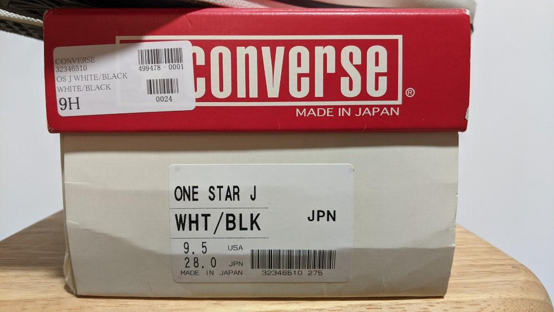 Converse One Star J 32346510 日本製@ Addict 1970 LVC, 男裝, 鞋