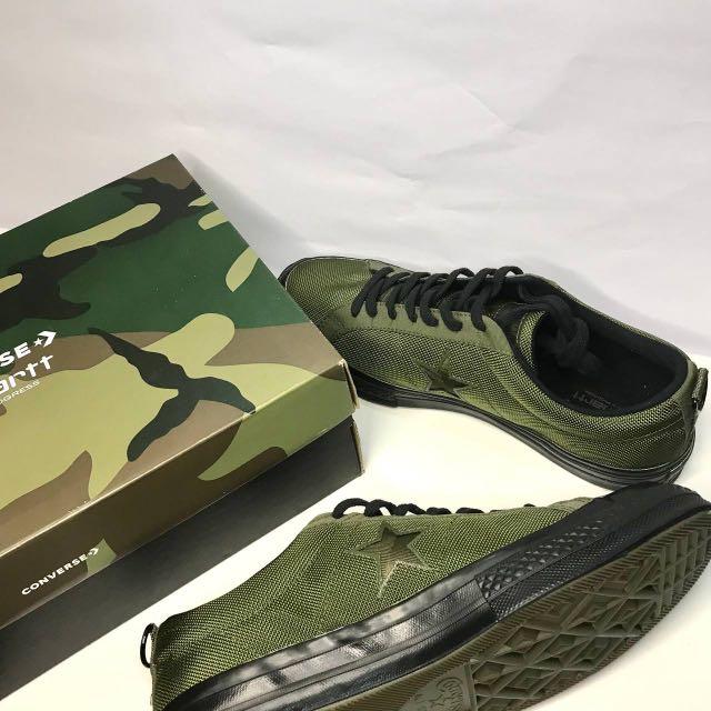 CONVERSE ONE STAR OX X CARHARTT WIP OLIVE Men s Fashion Footwear