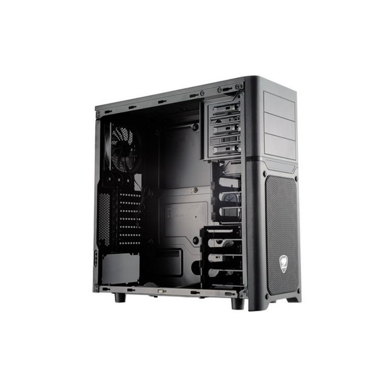 Cougar MX500 Midi Tower Gaming Case (Category: Computer Parts) located in Quezon City. Submitted by parabellum_outlet (Listing ID 1107963477, Image 3). Description: Features: -COUGAR sleek design gaming case with superior capacity and cooling system -Superior capacity for longer high-end graphics cards up to 300mm, 330mm & 410mm (depending on varies graphics cards requirement to change position with HDD bracket) -Lots of room for cable feedthroug