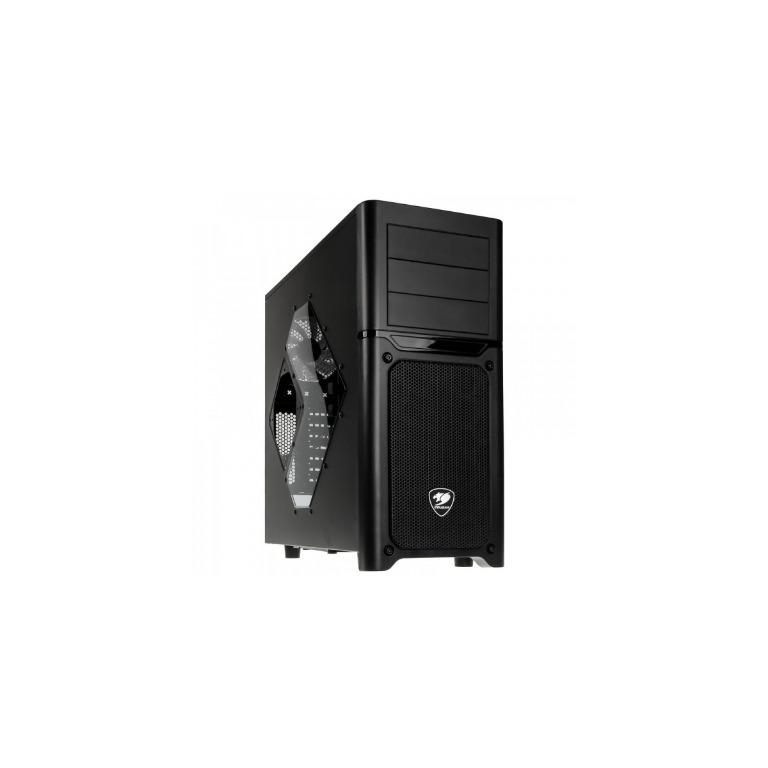 Cougar MX500 Midi Tower Gaming Case (Category: Computer Parts) located in Quezon City. Submitted by parabellum_outlet (Listing ID 1107963477, Image 2). Description: Features: -COUGAR sleek design gaming case with superior capacity and cooling system -Superior capacity for longer high-end graphics cards up to 300mm, 330mm & 410mm (depending on varies graphics cards requirement to change position with HDD bracket) -Lots of room for cable feedthroug