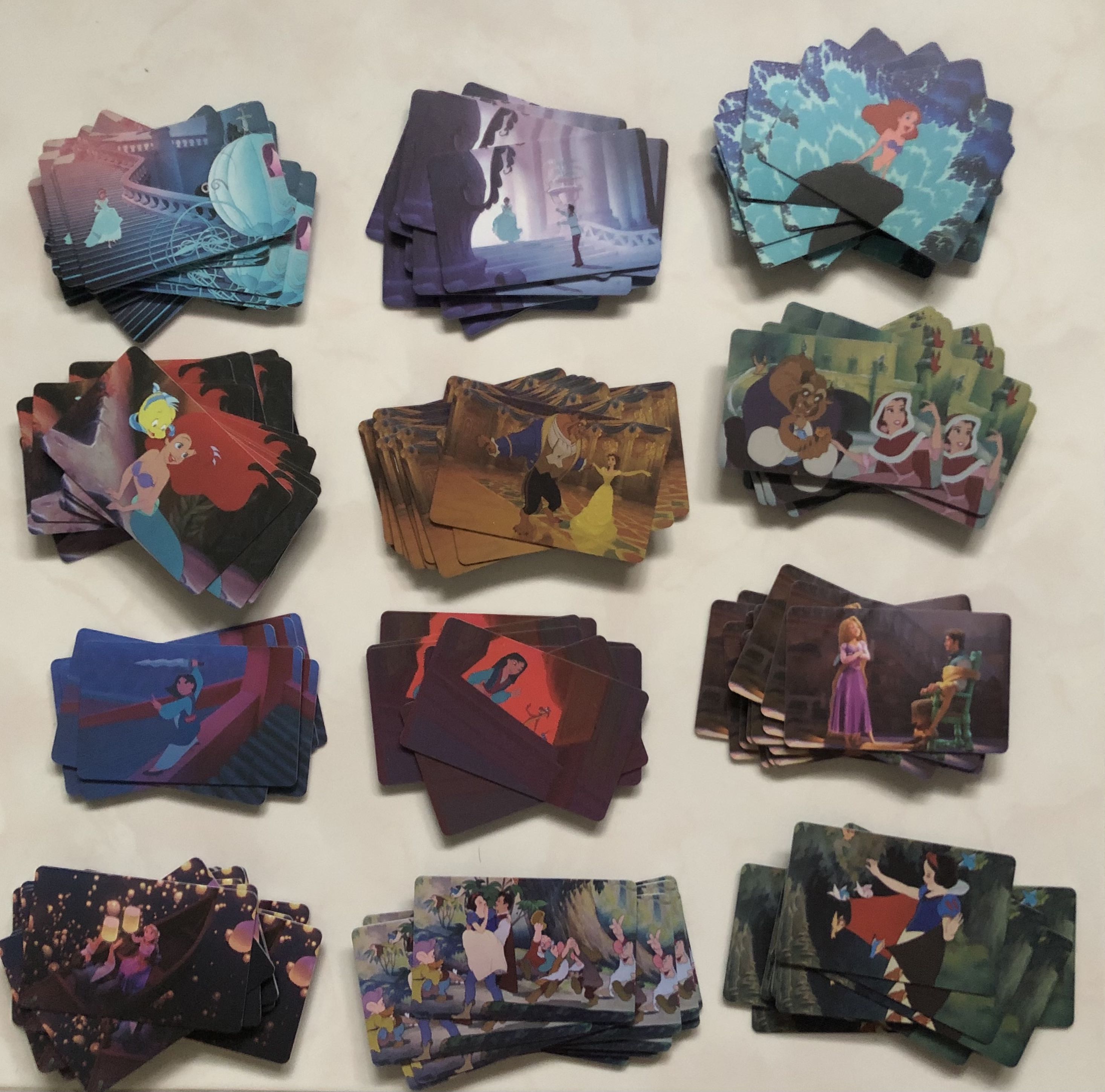 [Cow Play Cow Moo] Disney Cards from Dream Castle, Hobbies & Toys, Toys