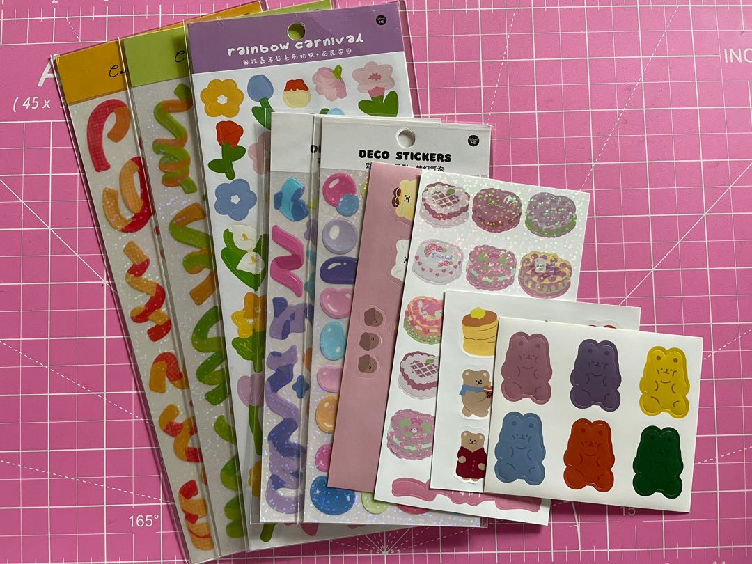 Korean sticker pack, Hobbies & Toys, Stationary & Craft, Stationery