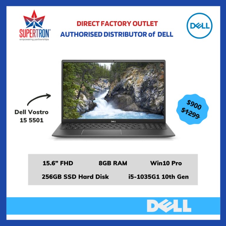 LCD Back Cover 00WVN1 & Front Bezel Compatible with Dell Vostro 15 5501 5502 V5501 V5502 Laptop (A+B