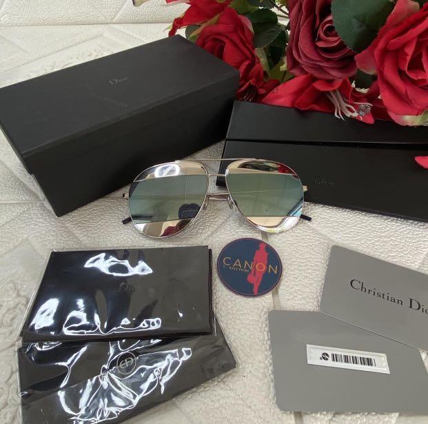 dior split aviator sunglasses