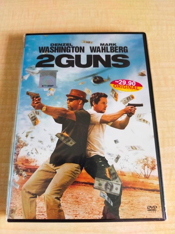 English Movie 2 Guns DVD Denzel Washington Mark Wahlberg, Hobbies