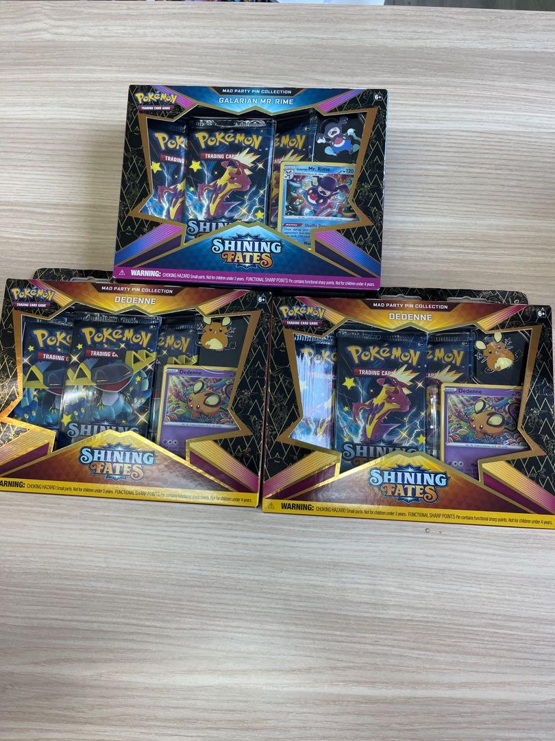 1 PACK Pokémon Shining Fates Factory Sealed Booster Pack Mint Unweighed Shiny 