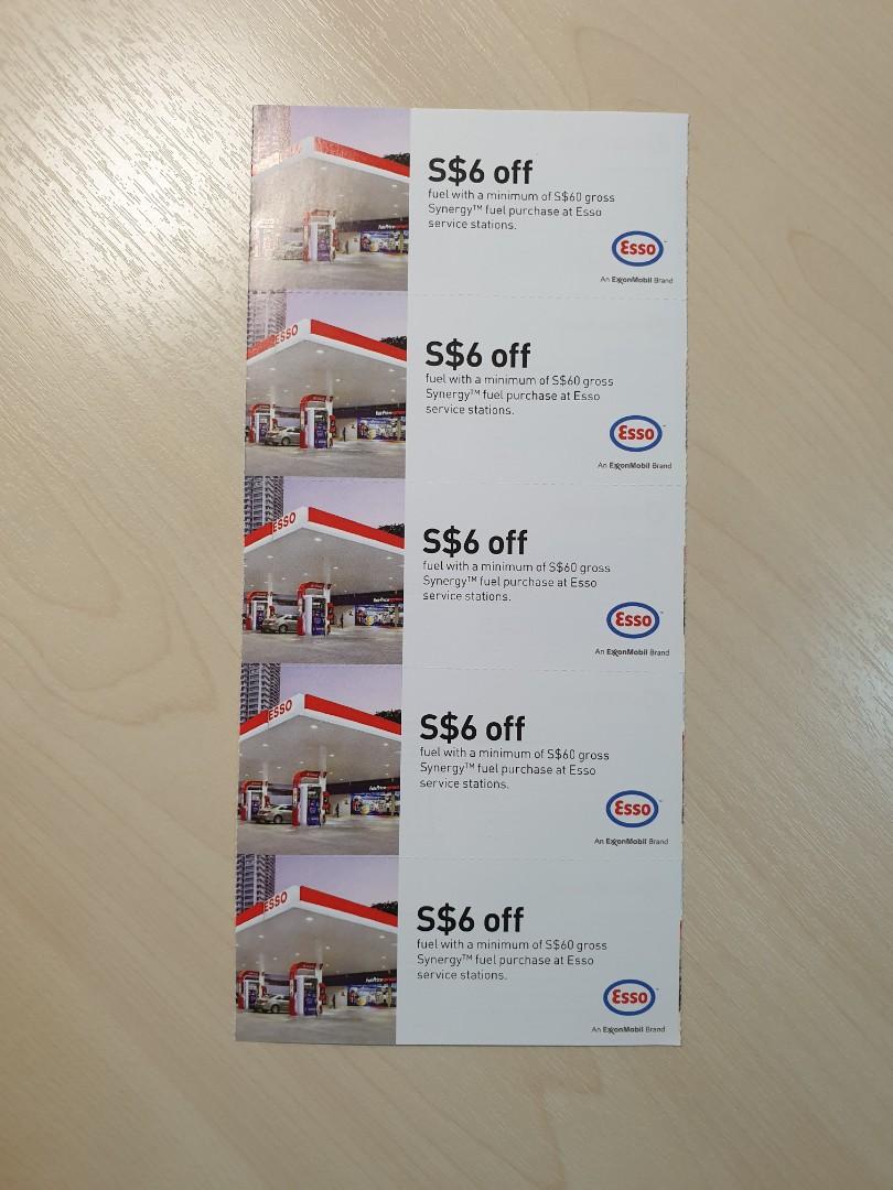 New Stock At Great Value Discount Esso Petrol Fuel Discount Vouchers Additional 10 Off Valid To 31 Dec 2021 Tickets Vouchers Vouchers On Carousell