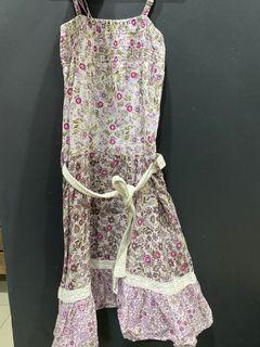 Fox cotton dress