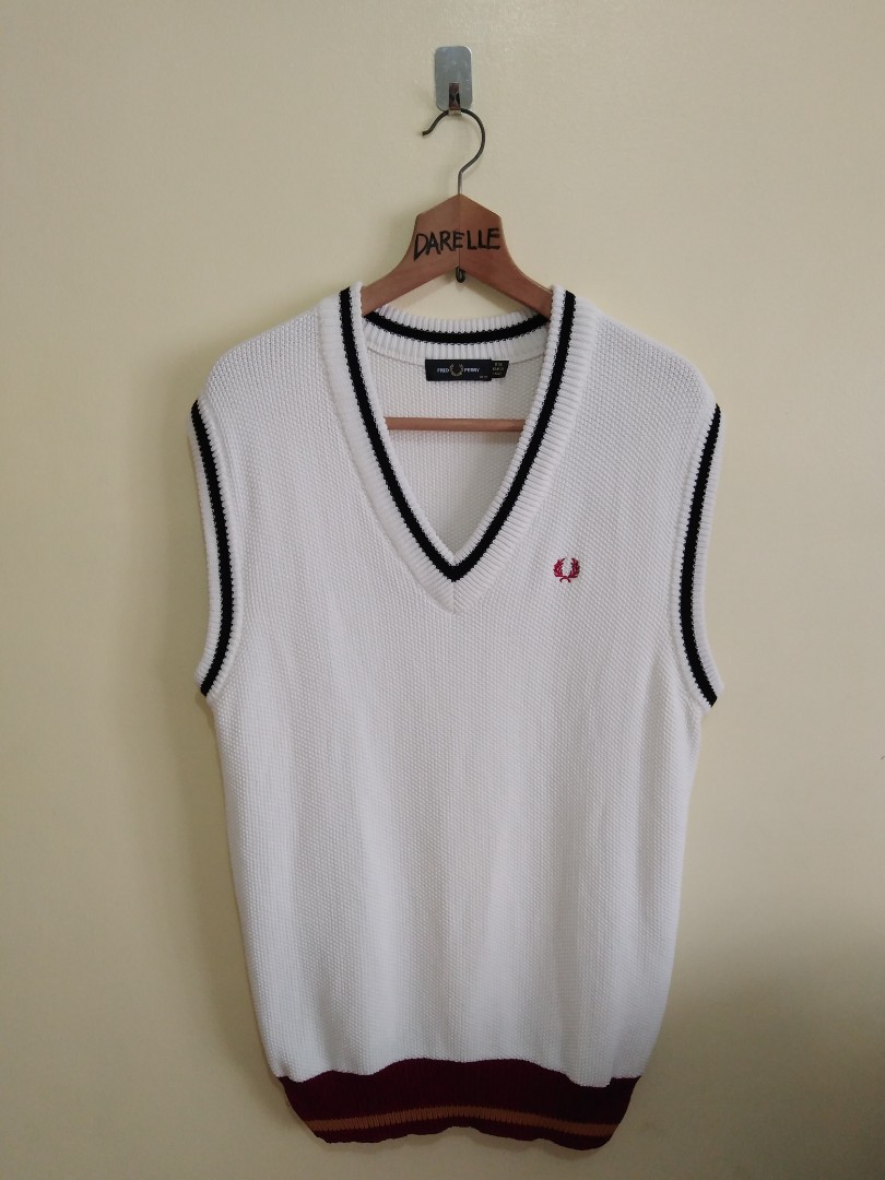 fred perry tank top