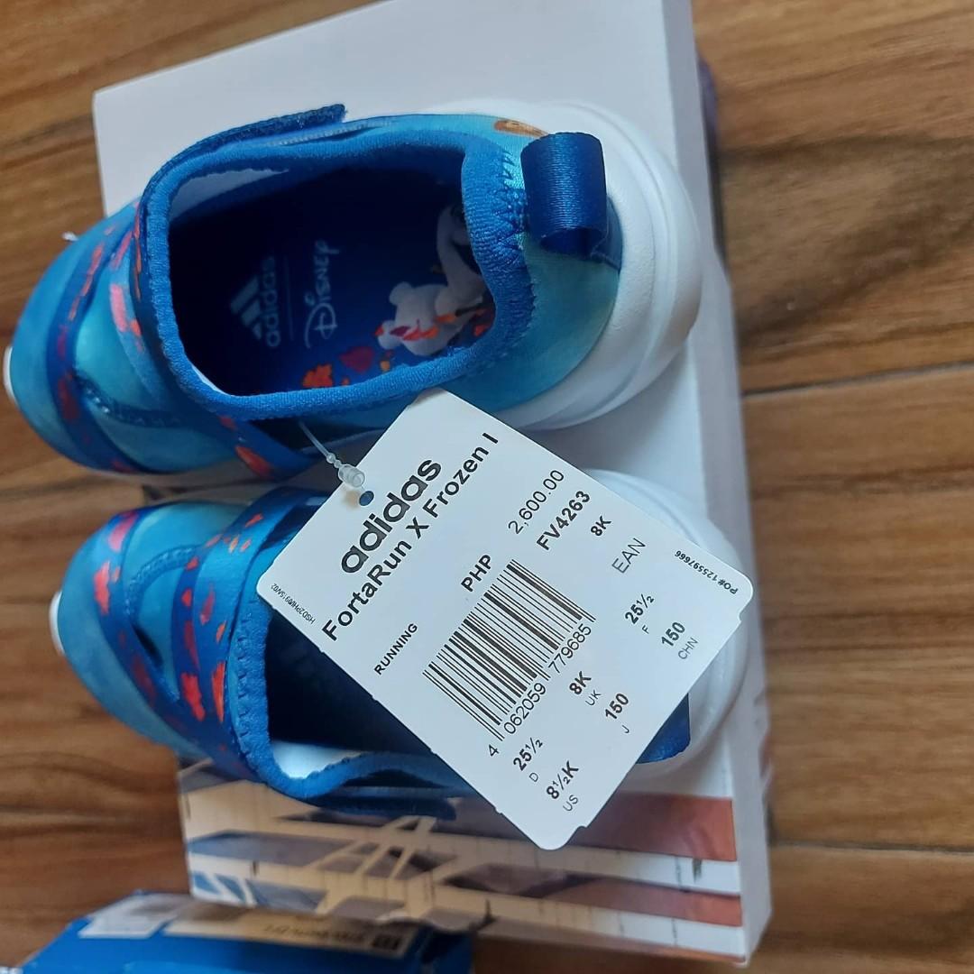 Frozen x adidas fortarun, Babies u0026 Kids, Babies u0026 Kids Fashion on Carousell