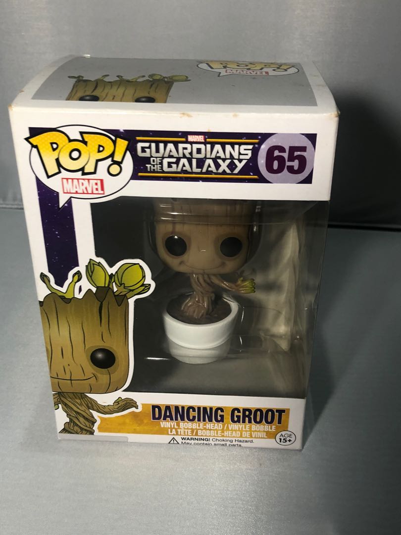 Funko Pop Dancing Groot 65 (Guardians of the Galaxy), Hobbies & Toys, Toys  & Games on Carousell