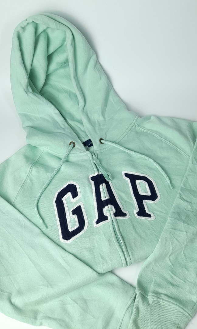 light green gap hoodie