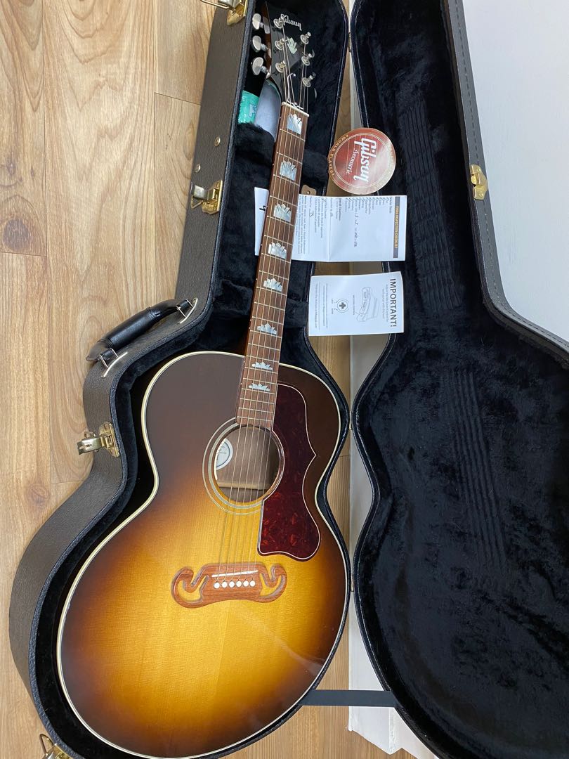 Gibson SJ 200 Studio Acoustic guitar hummingbirds fender amp gibson prs