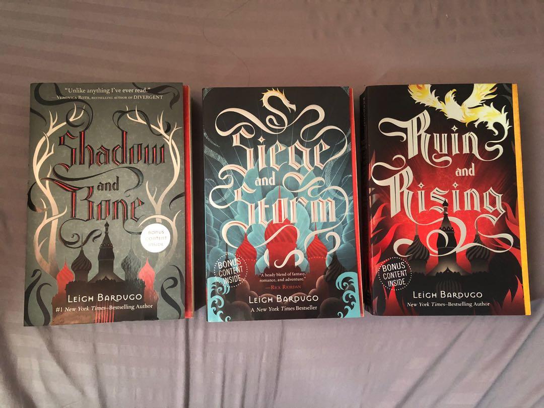 Grisha Trilogy - Shadow and Bone , Siege and Storm , Ruin and Rising ...