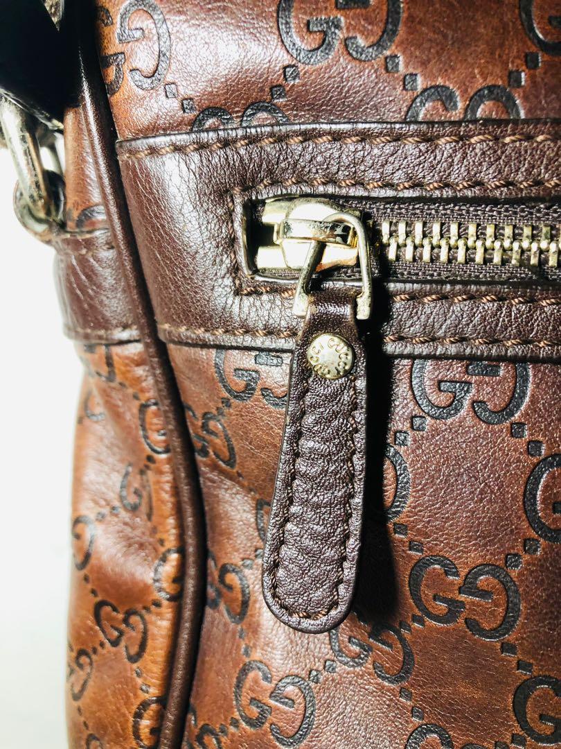 Gucci Signature Leather Men Bag