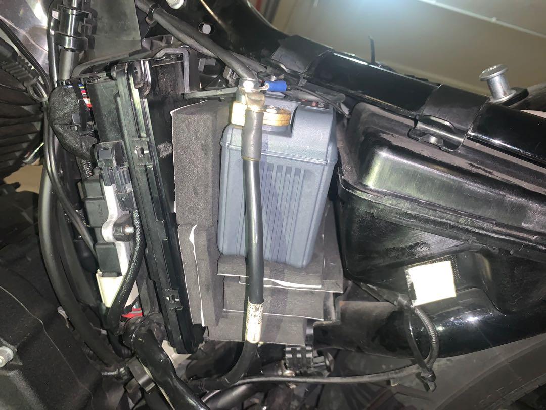 Harley Davison Sportster 48 Motorcycle Motorbike Battery Replacement