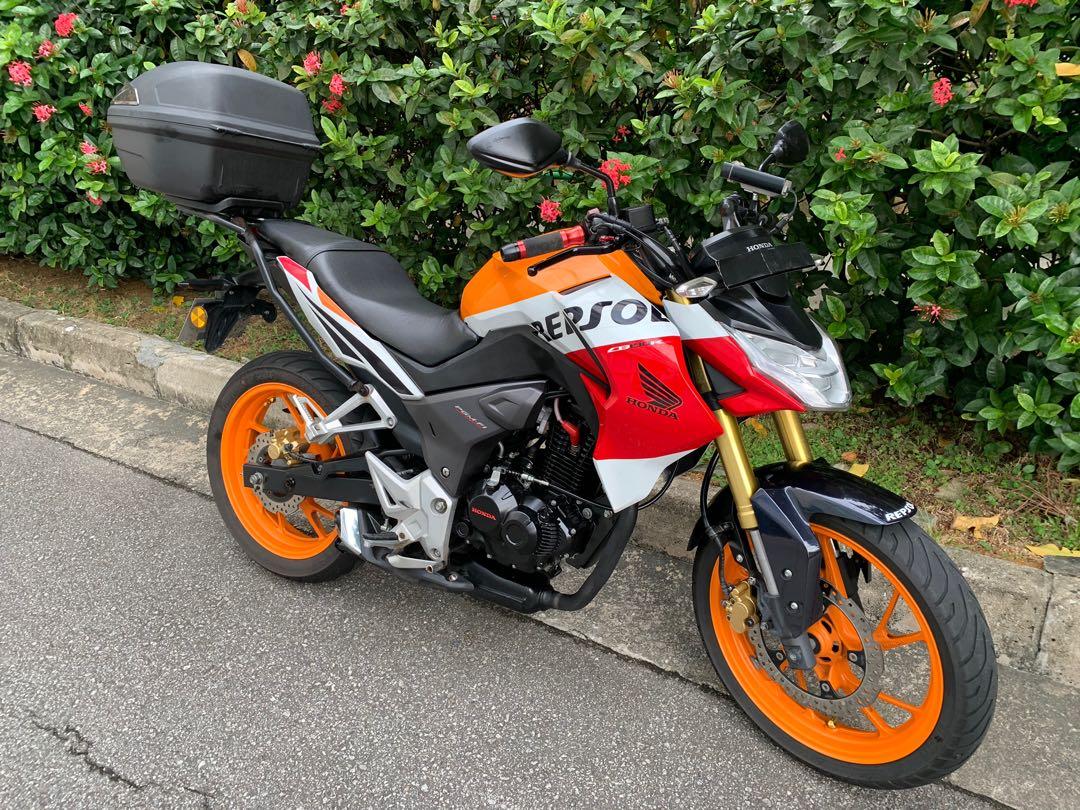 Honda CBF190 Repsol Design Boon Siew Unit. One Lady Owner 