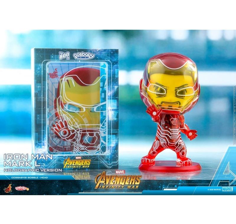 Hot Toys Cosbaby Iron Man Mark L Holographic Version Hobbies