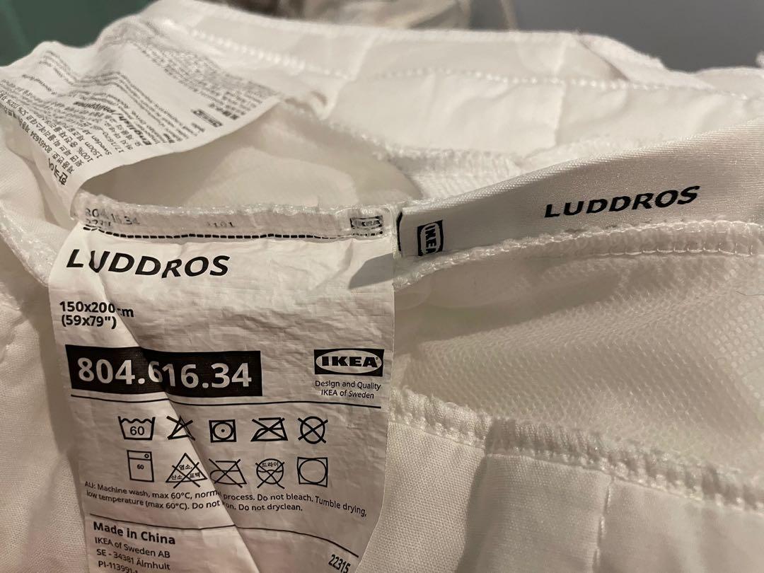 LUDDROS Mattress protector, Queen - IKEA