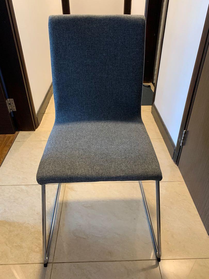 Fristelse Der er en tendens Lilla IKEA Volfgang Chair - 3 pieces, Furniture & Home Living, Furniture, Chairs  on Carousell
