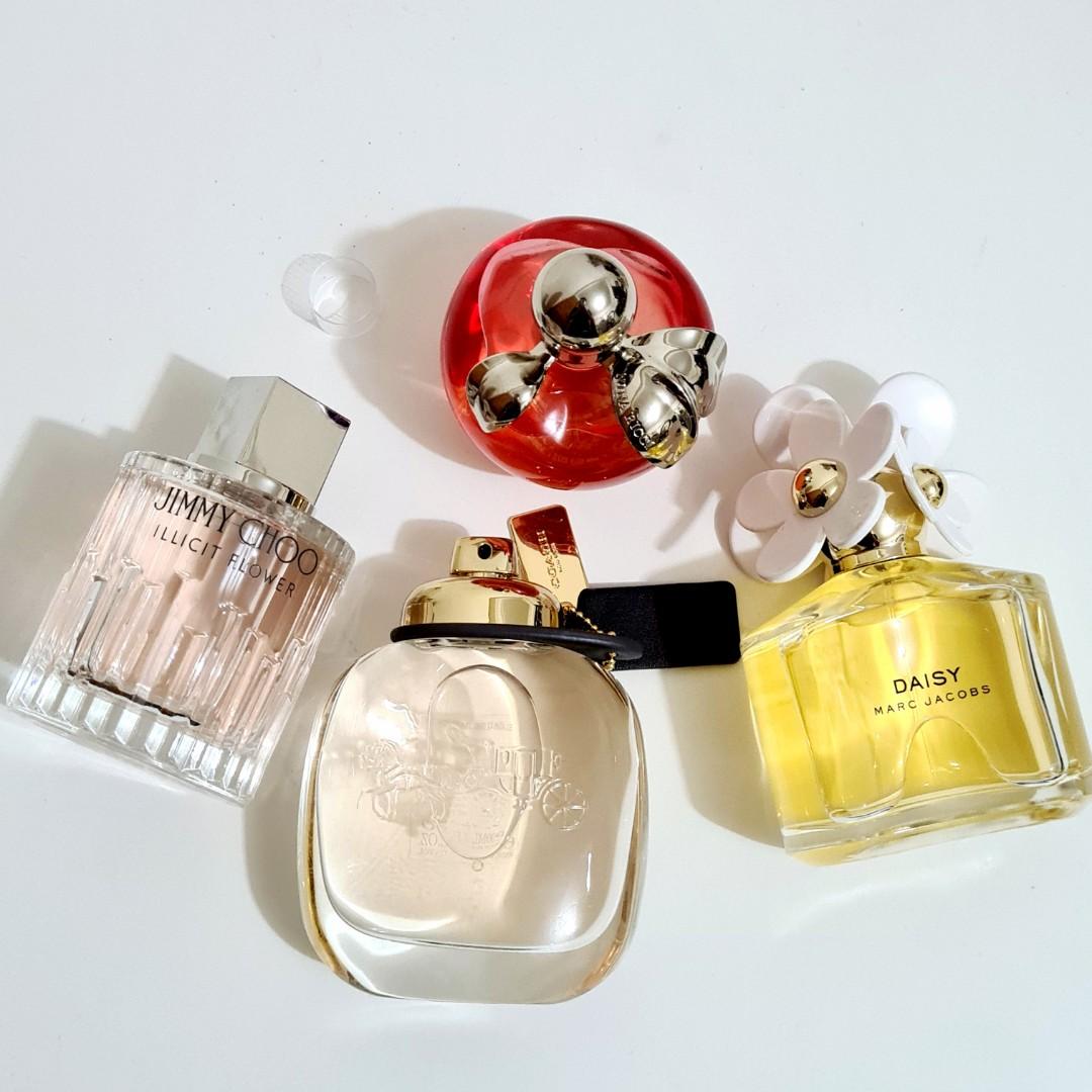 Jimmy Choo Illicit Flower COACH EDP NINA RICCI EDT DAISY Marc
