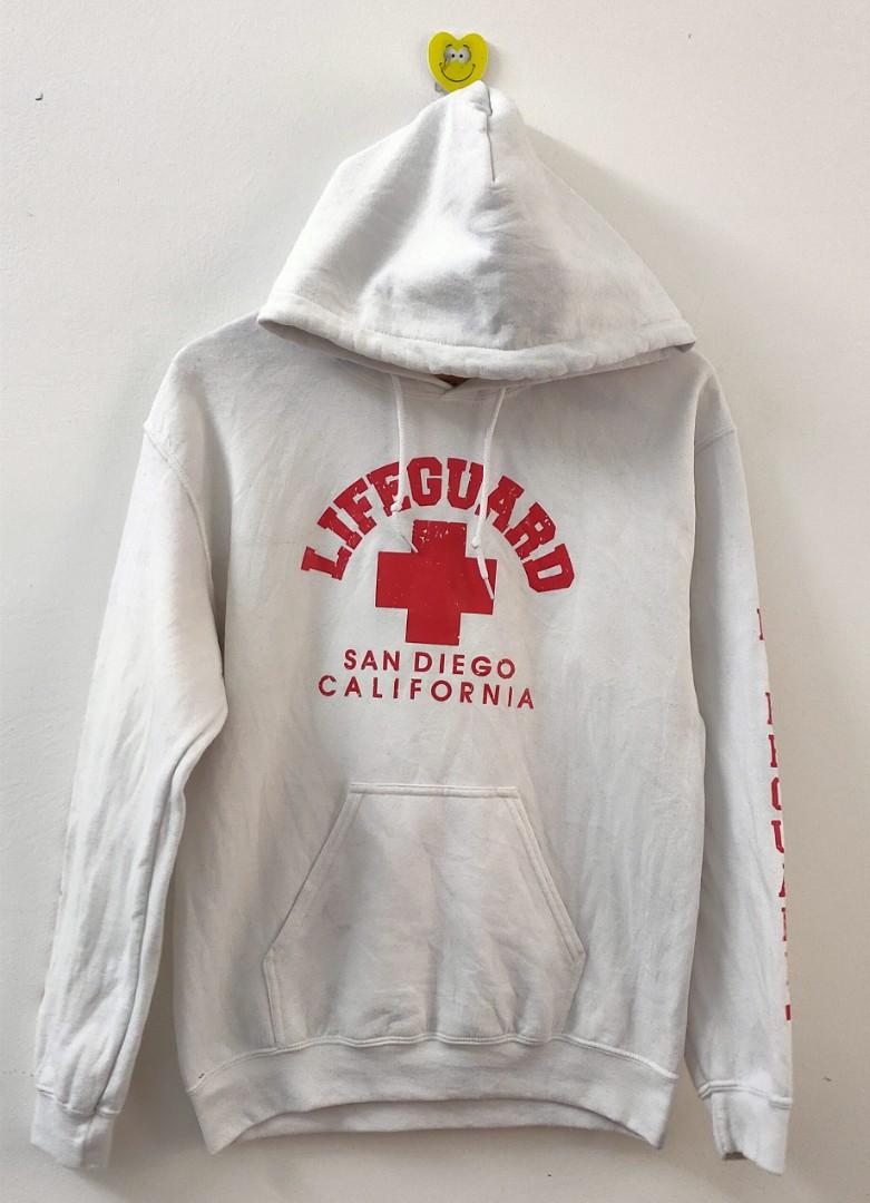 Gray shop lifeguard hoodie