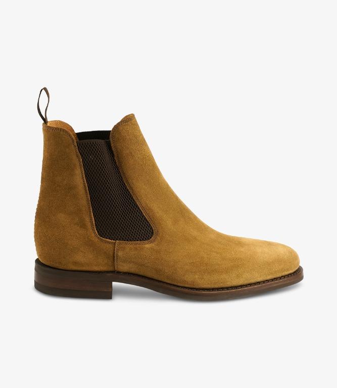 Loake Hickstead Boots Brown leather Dark