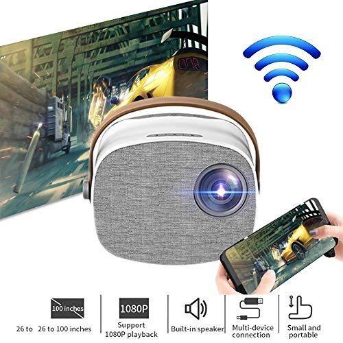 LOCAL SELLER YG230 Mini Portable Projector 640*480 Pixel Full HD 1080P  Support 100'' Display Home Theater Video Movie