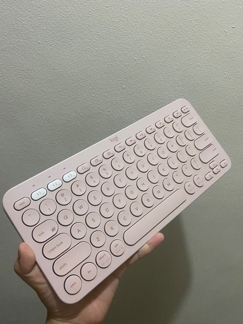 Pink Logitech Keyvoard Logitech K380 Pink Keyboard, Computers & Tech, Parts & Accessories ...