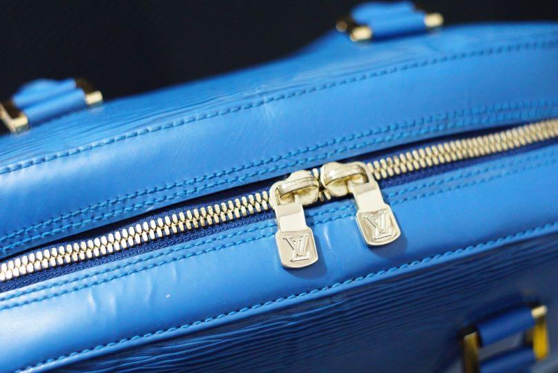 Louis Vuitton Toledo Blue Epi Leather Sablons Bag Louis Vuitton