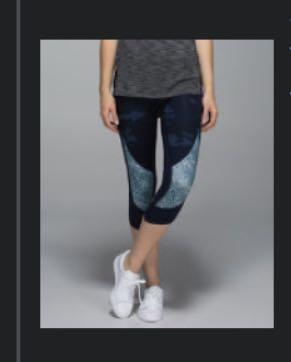 blue camo lululemon leggings