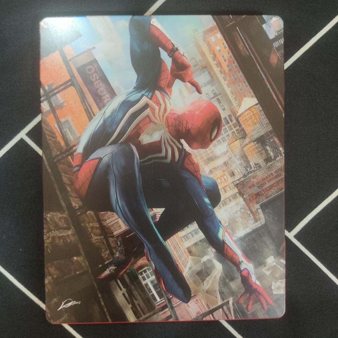 Marvel s Spiderman Steelbook Video Gaming Video Games