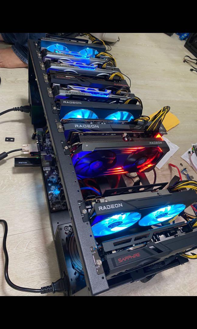 Mining Rig Setup, Computers & Tech, Parts & Accessories, Computer Parts ...