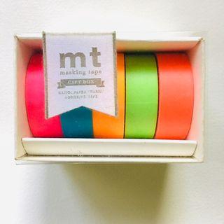 MT Washi Tape Neon Gift Set (5pcs)