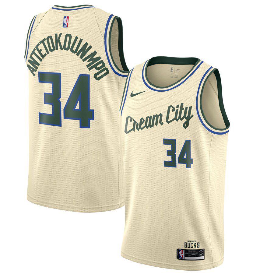 Jordan 2022 Statement Edition Giannis Antetokounmpo Milwaukee Bucks Swingman Jersey / 3X Large