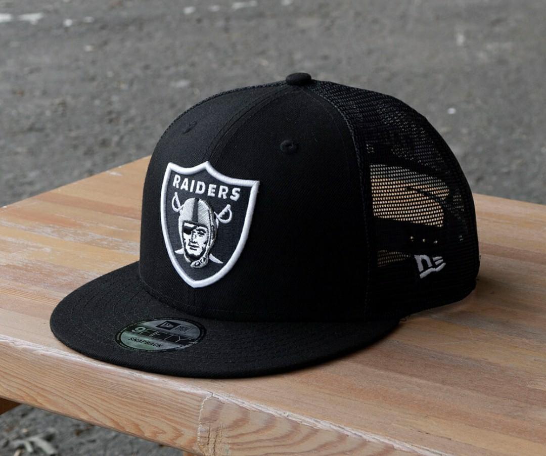 SnapBack NFL New Era Raiders Las Vegas Allover 9fifty Cap hat Adjustable 