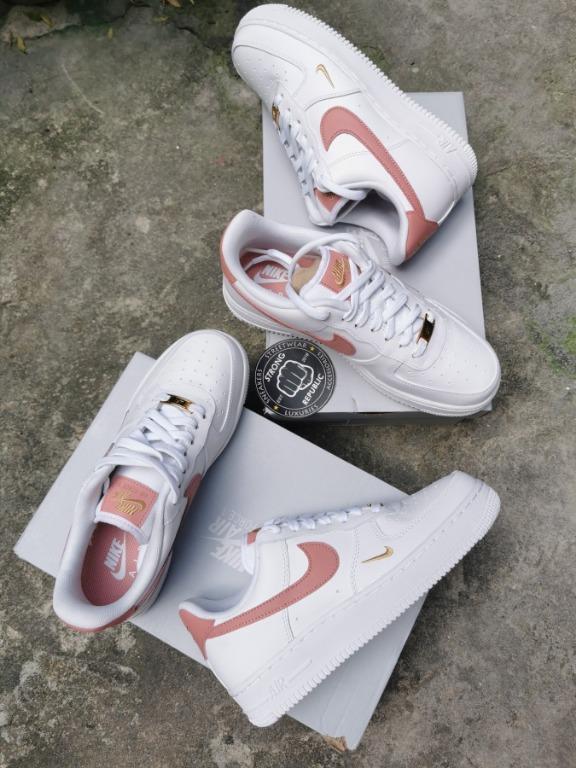 Nike Air Force 1 Low '07 Essential White/Brilliant Orange (Women's) -  DJ9942-103 - US