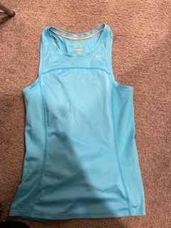 Nike dry fit blue top