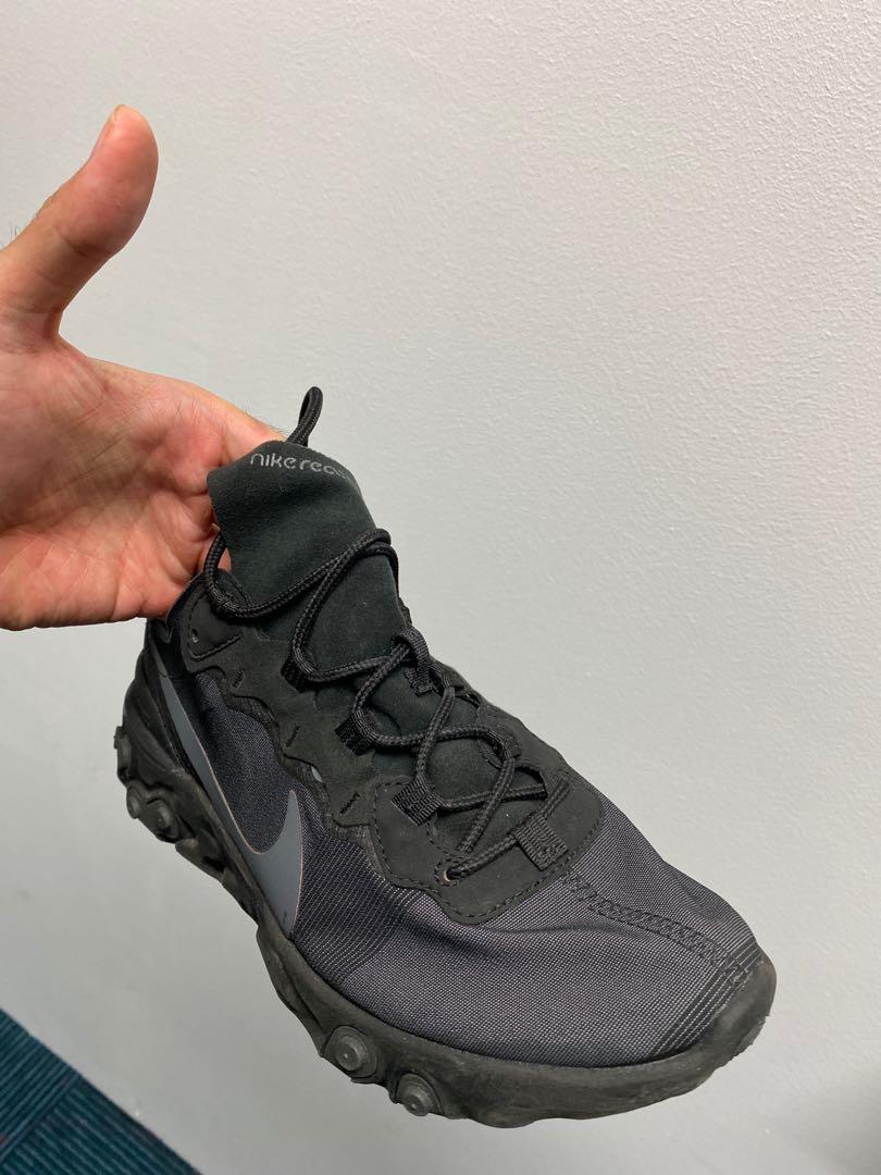 React on sale element black
